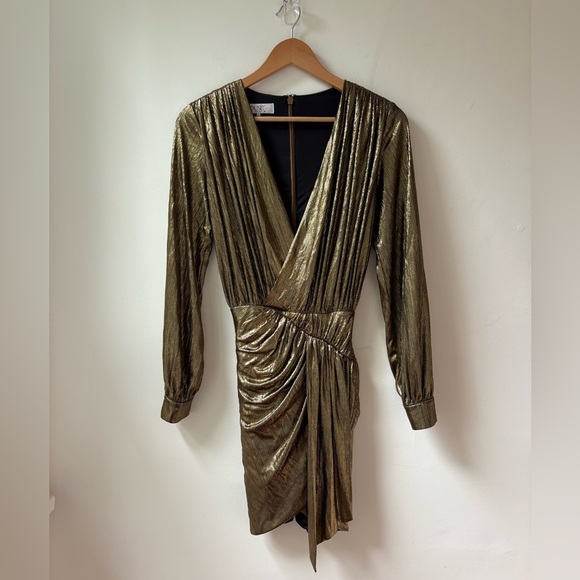 House of CB Gold Dress​ - Picture 2 of 13